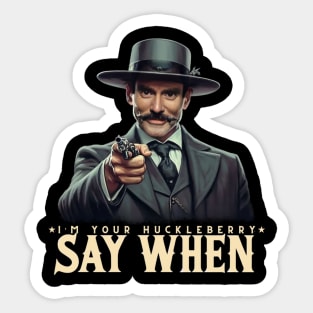 Doc Holiday Sticker